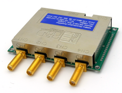 DA100-6 Low Noise 5 Channel 10 MHz Dist Amp. w/ Bulkhead SMA Connectors