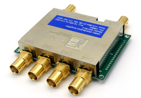 DA100-3 Low Noise 5 Channel 5 MHz Distribution Amp. w/ BNC Connectors